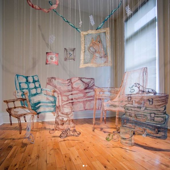 你以為「線」只能拿來裁縫嗎?它是特殊的藝術品