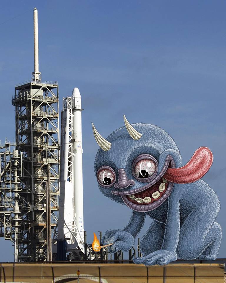 車廂中的怪物,地鐵中的藝術