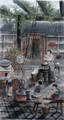 【高雄藝文】「打開畫匣子-美術在高雄」洪震輝水墨創作展