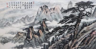 「打開畫匣子-美術在高雄」畫山水‧寫古今-秧手書畫個展