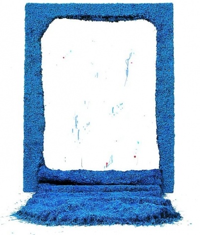 Beyond the Blue, 2011, mixed media, 98.4 x 74.8 x 78.7 inches