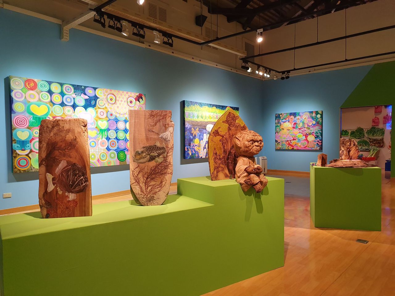 【屏東藝文】屏美館疫後首檔聯展 悍圖社「2021劃天光」 屏東縣政府邀請台灣最具代表性的當代畫會之一「悍圖社」,以「2021劃天光」為題,8月10日至10月14日於屏東美術館展出。圖/屏東縣文化處提供