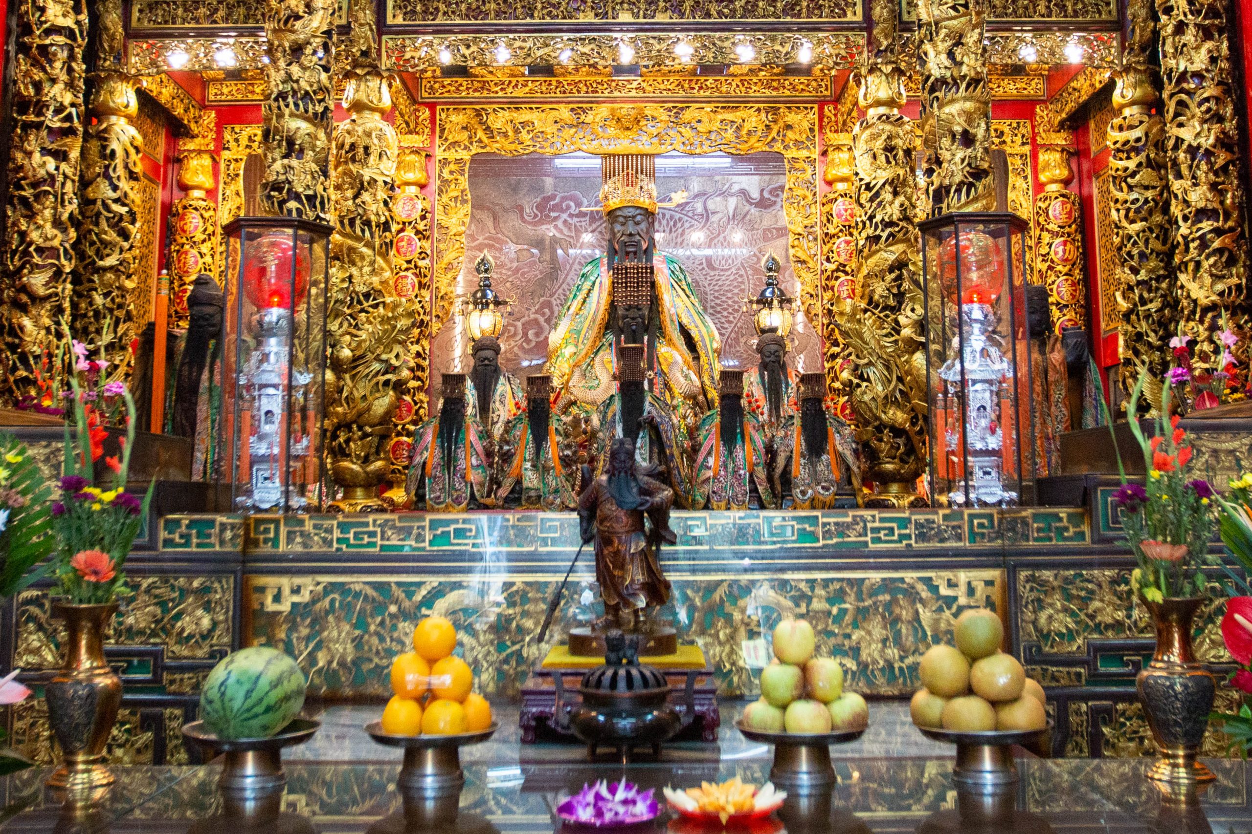 屏東市聖帝廟-鎮廟磚契超過230年歷史的古蹟武廟