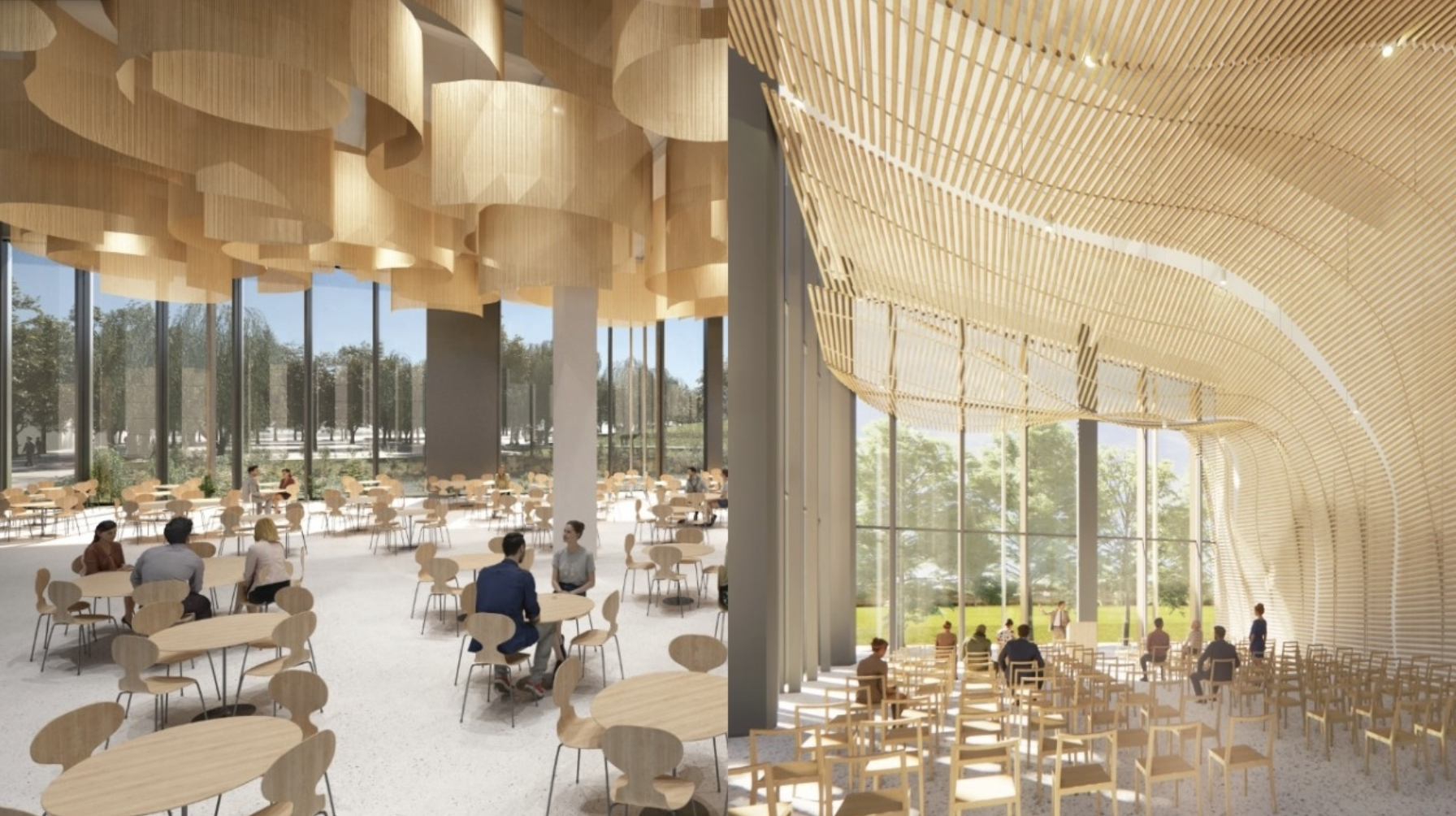 【台中藝點】從東京奧運主場館到逢甲大學共善樓!隈研吾打造台灣第一座「負建築」校園建築,預計 2023 年落成