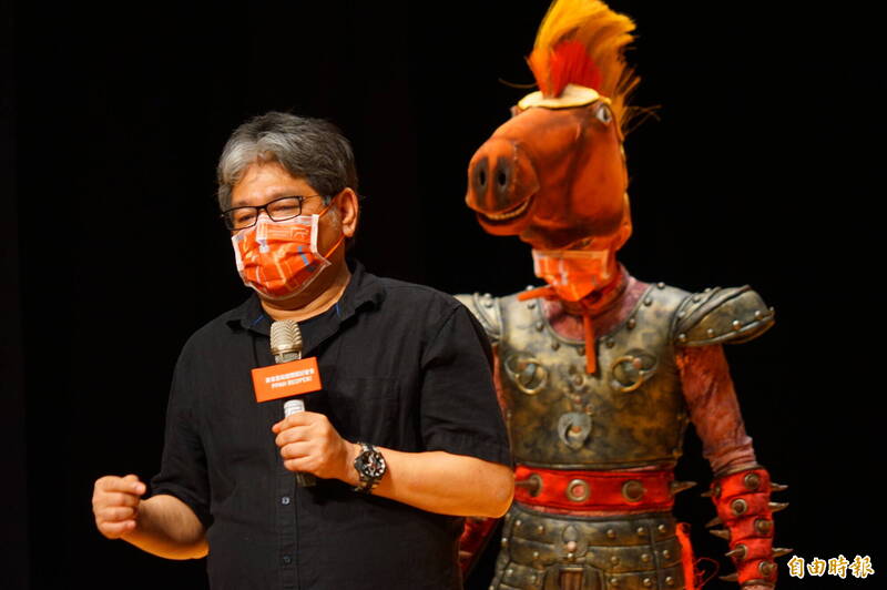 40年屏東藝術館重生 紙風車首演秒殺再加碼 紙風車文教基金會創辦人李永豐。(記者陳彥廷攝)