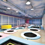 飯店B1規劃700多坪室內大型遊樂場FUN電屋，有各式各樣遊戲設施，絕對讓小朋友玩得不亦樂乎。 攝影/相 王基守