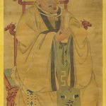 故宮收藏了十幅明太祖故朱元璋「醜像」，其中這幅「明太祖坐像」打破大家對醜相的偏見，雖然不能成為「國寶」，但也被文化部指定為「重要古物」。圖／故宮提供