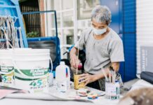 屏東人抵家-廣告看板彩繪─鄭國鐘